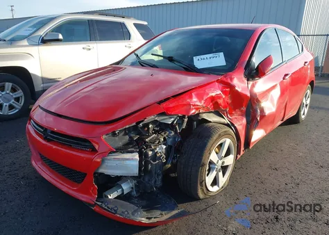 2016 Dodge Dart Sxt z USA, uszkodzony, nr VIN 1C3CDFBB3GD667767